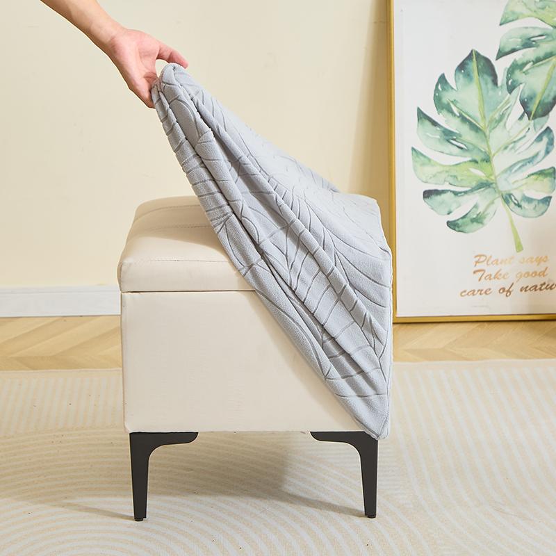 4pcs/set Nordic Recliner Sofa Cover 1seater Jacquard Anti-slip Armchair Slipcover Relax Home Single Couch Covers for Living Room