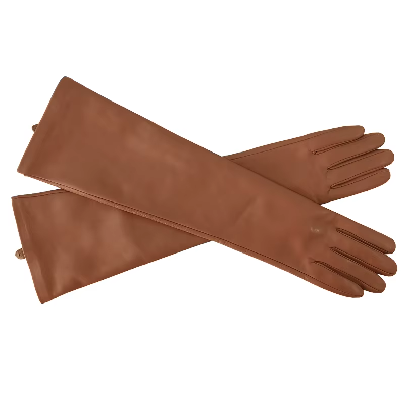 Winter New Lady Fashion Sheepskin Leather Gloves