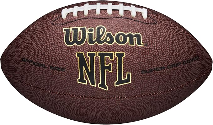AP-WILSON NFL Super Grip Composite Football