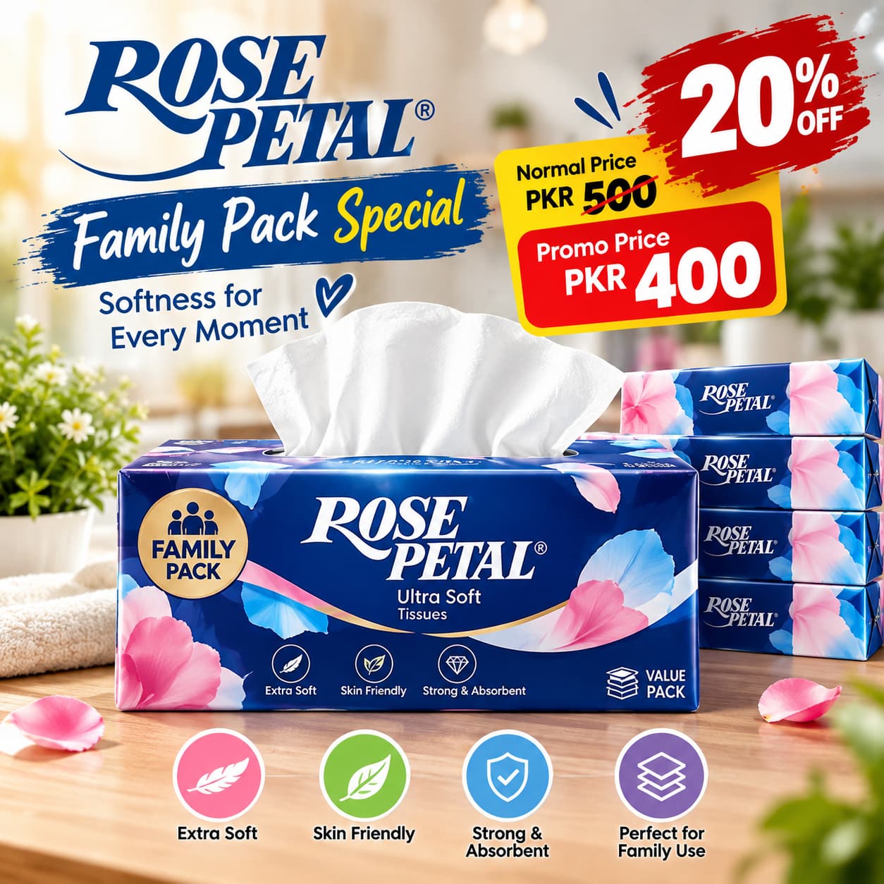AP-Rose Petal Family Pack Special