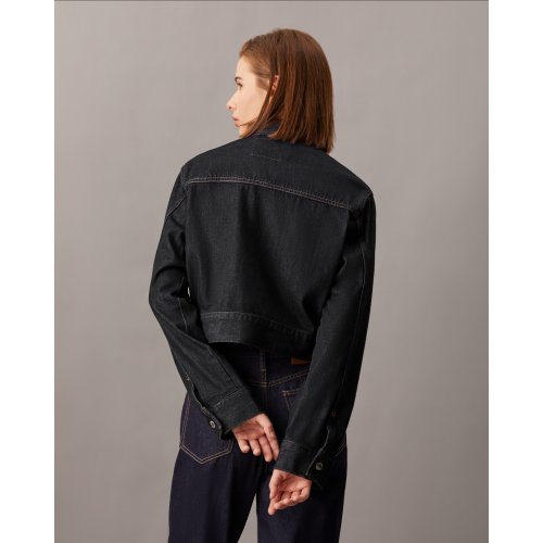  Forever Indigo Zip Up Denim Jacket