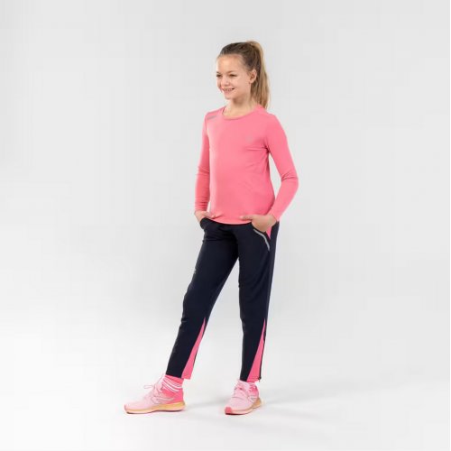 AT 300 Kid's running LS T-shirt UV UPF 50+ - Pink