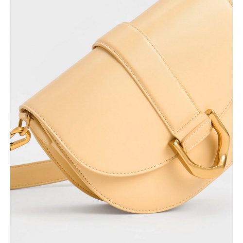  Gabine Saddle Bag - Beige 