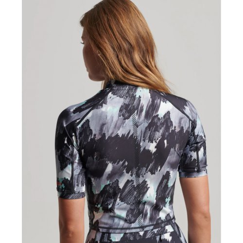 Run 3/4 Tight Crop Top