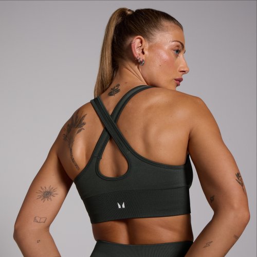 MP Women's Shape Seamless Sports Bra - Dark Shadow4