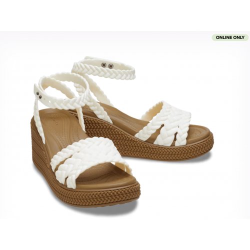 Brooklyn Woven Ankle Strap Wedge