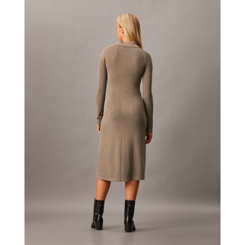  Fit & Flare <span style='filter: blur(2.5px);'>****</span> Polo Dress