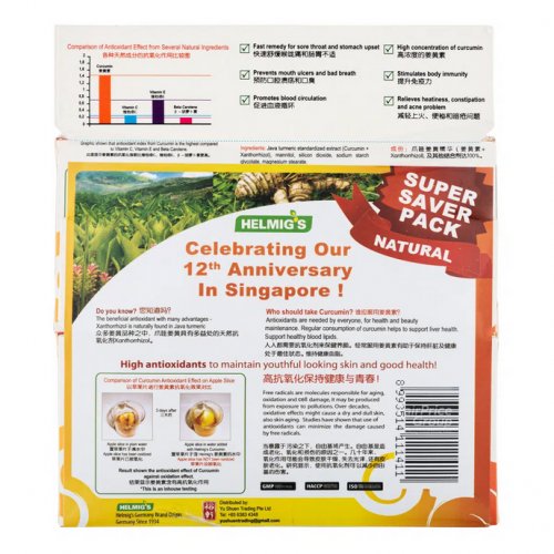 HELMIG’S Concentrate Tablets Value Pack (60s x 2) 