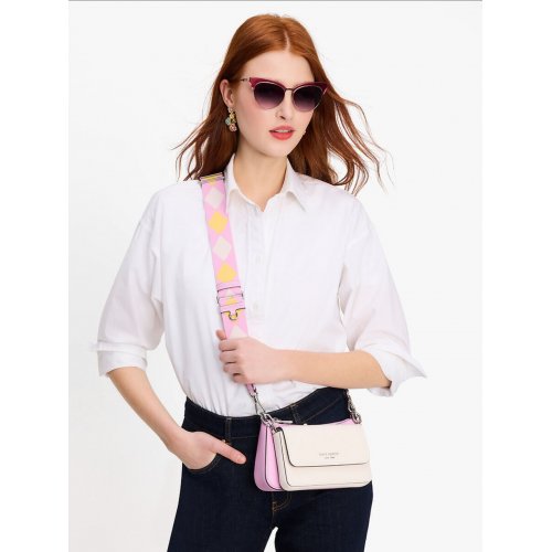 Double Up Colorblocked Crossbody