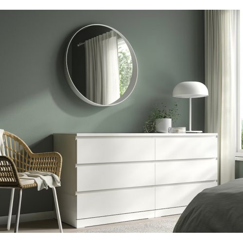 MALM Chest of 6 drawers