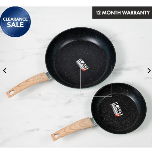 Robinsons Non-Stick Fry Pan Twin Pack - Special Buy
