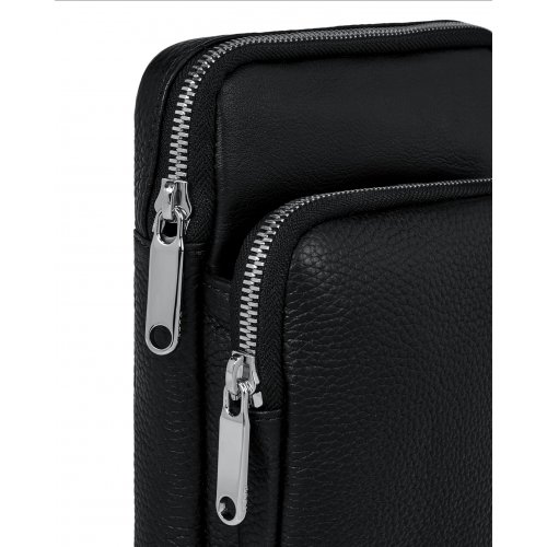 ECCO textureblock flat pouch  Leather Crossbody Bag