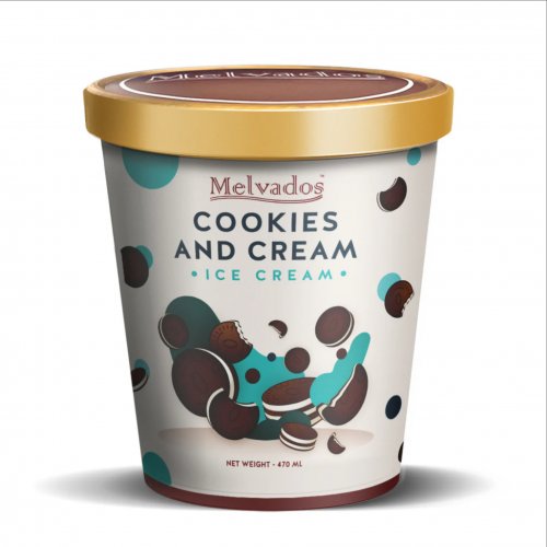  Cookies & Cream Ice Cream - 470ml