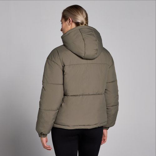 MP Women's Short Padded Puffer Jacket - Espresso