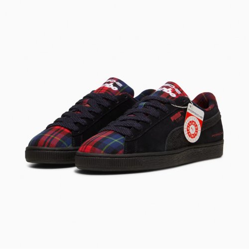 PUMA x PORSCHE LEGACY Suede Classic Tartan Sneakers Unisex