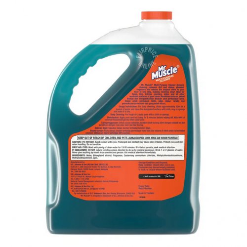 MR MUSCLE Multi-Purpose Disinfect Floor Cleaner Assorted (3.7L) 