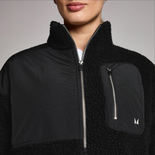 MP Women's Tempo Studio Borg Woven Jacket - Black