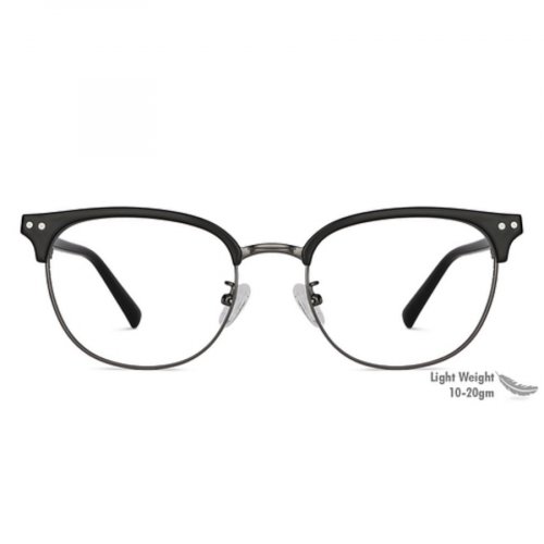 Dark Gunmetal Full Rim Clubmaster