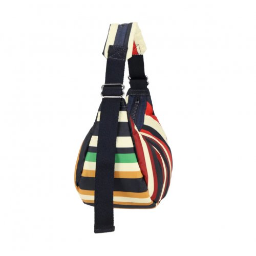LeSportsac x Libertine Mini Crescent Ll Eton Stripe Crescent