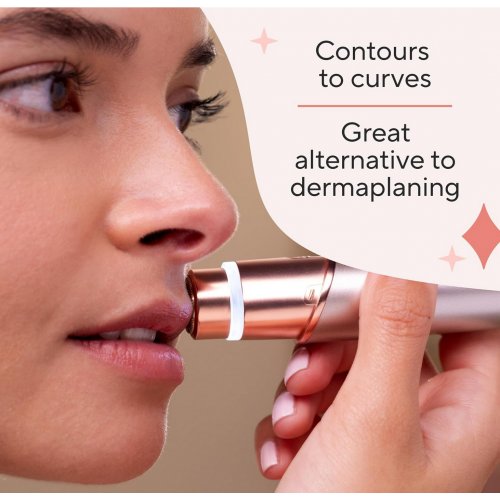 Finishing Touch Flawless Facial Hair Remover for Women, Electric Face Razor with LED Light-New Version (Amazon Exclusive) 