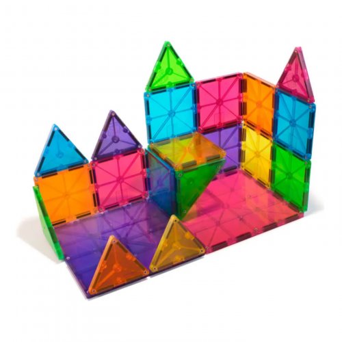 AP-Magna-Tiles Classic Clear Colors 32-Piece Set