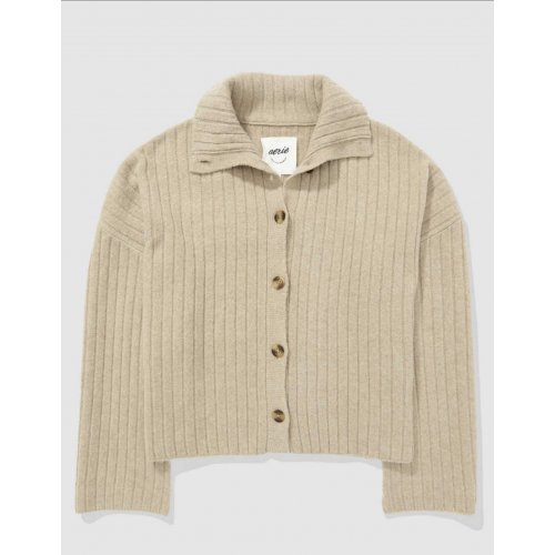 Aerie unREAL Ribbed Cardigan