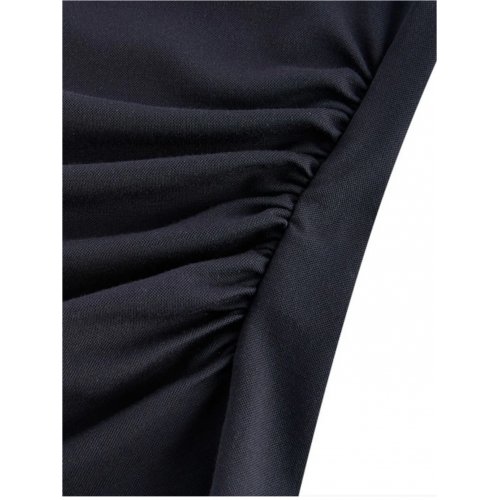 Mock Neck Cap Sleeve Top