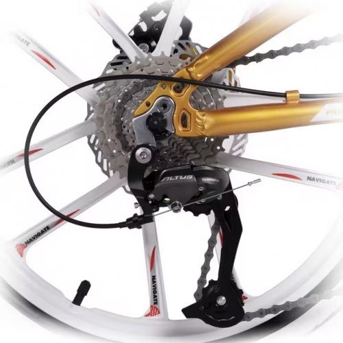 Foldable Bicycle | Nomad X4 Pro Sports Rims | 9 Spd Shimano | Black