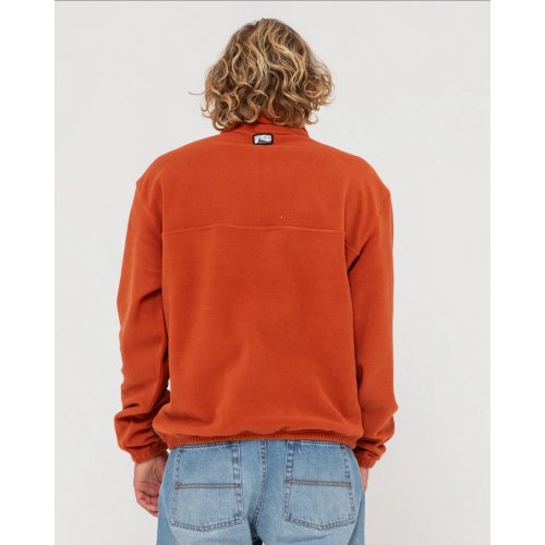 Middle Section Relaxed Crew Polar Fleece
