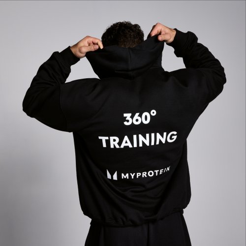 MP Men's Tempo 1/4 Zip Hoodie - Black