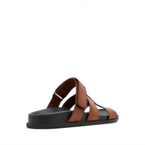 ALDO Christopher Men's Flat Sandals - Cognac