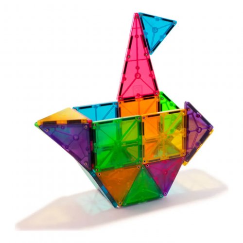 AP-Magna-Tiles Classic Clear Colors 32-Piece Set