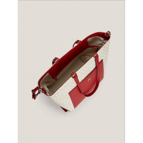  TH Monogram Jacquard Canvas Tote