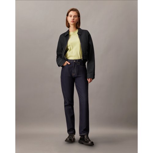  Forever Indigo Zip Up Denim Jacket