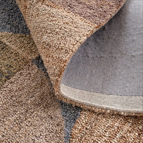 Melba Handmade Designer Jute Rug
