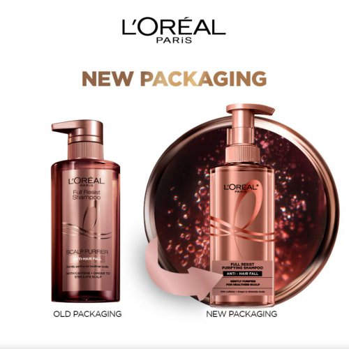 L'OREAL PARIS ELSEVE Full Resist Anti Hair Fall Shampoo (Scalp Purifying) 440ml