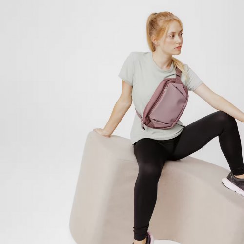 Sports Messenger Bag - Taupe