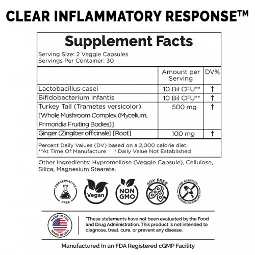 Immunity Super Pack: Clear Inflammatory Response + Clear Gut &amp; Immunity Bundle