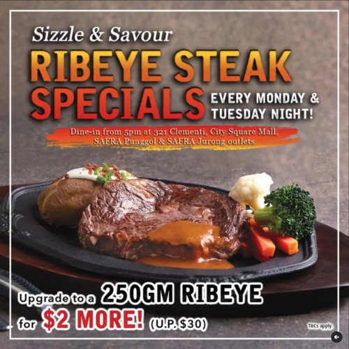 Enjoy 180gm Ribeye Steak