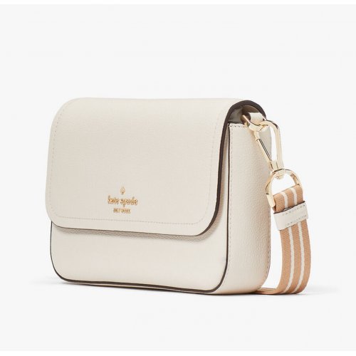 Rosie Pebbled Leather Flap Crossbody