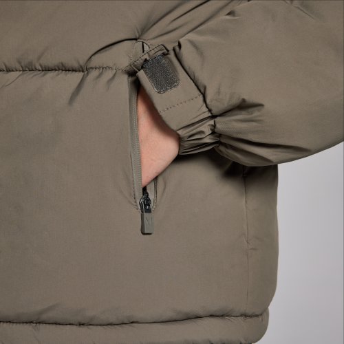 MP Women's Short Padded Puffer Jacket - Espresso