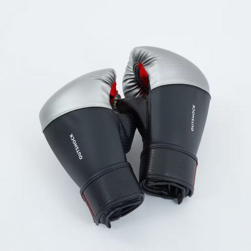 Punching Bag Gloves - Black/Silver