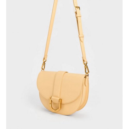  Gabine Saddle Bag - Beige 