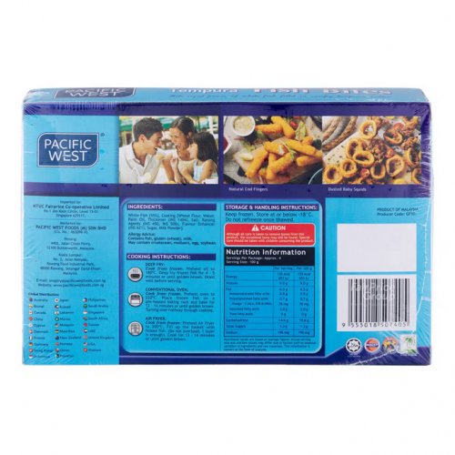 PACIFIC WEST Tempura Fish Bites (400g)