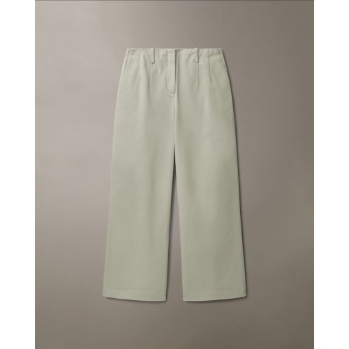Cotton Chino Relaxed Trousers