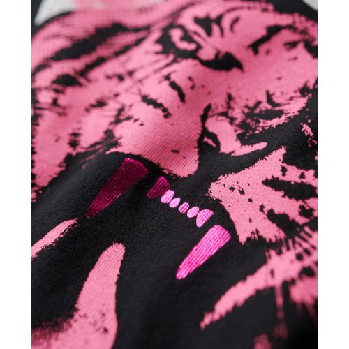 Lo-Fi Rock Graphic T-Shirt - Jet Black