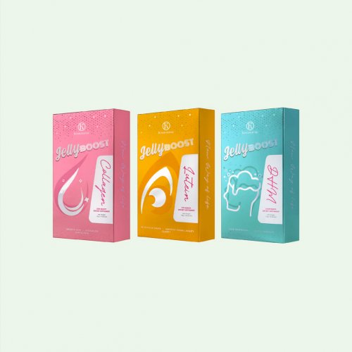 Combo of 3 Sets Jellyboost (3 in 1) - Collagen, Lutein, DHM