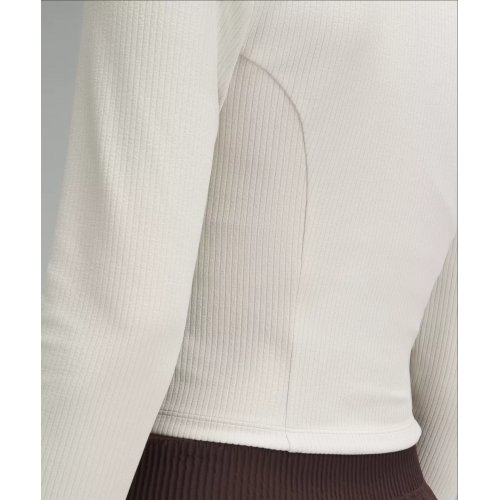 Ribbed Softstreme Asymmetrical Long-Sleeve Shirt 