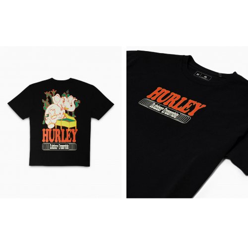 Outdoor Ensemble Hurley Mens T Shirt Black