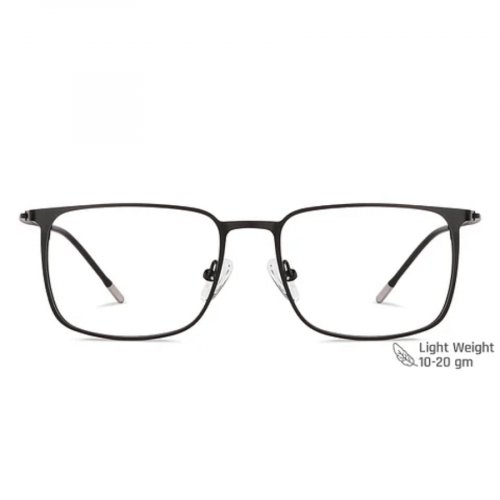 Vincent Chase Black Full Rim Square